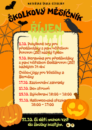 měsíčník říjen
