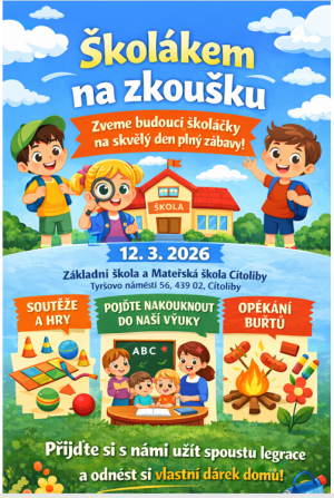 ŠKOLÁČKEM NA ZKOUŠKU 2026